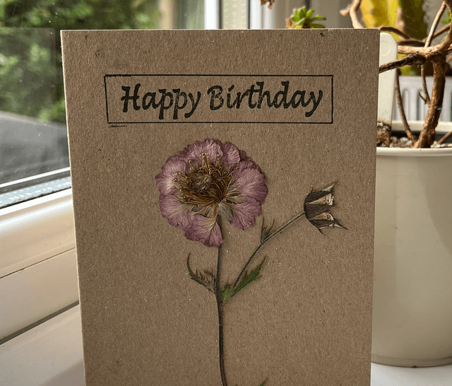 Happy Birthday - Geum Card 