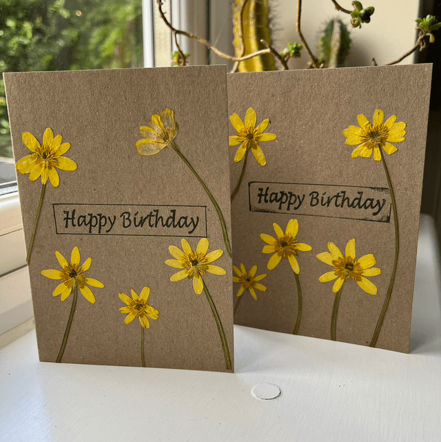 Happy Birthday - Celandine cards